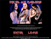 Tablet Screenshot of inkedonmaidens.com